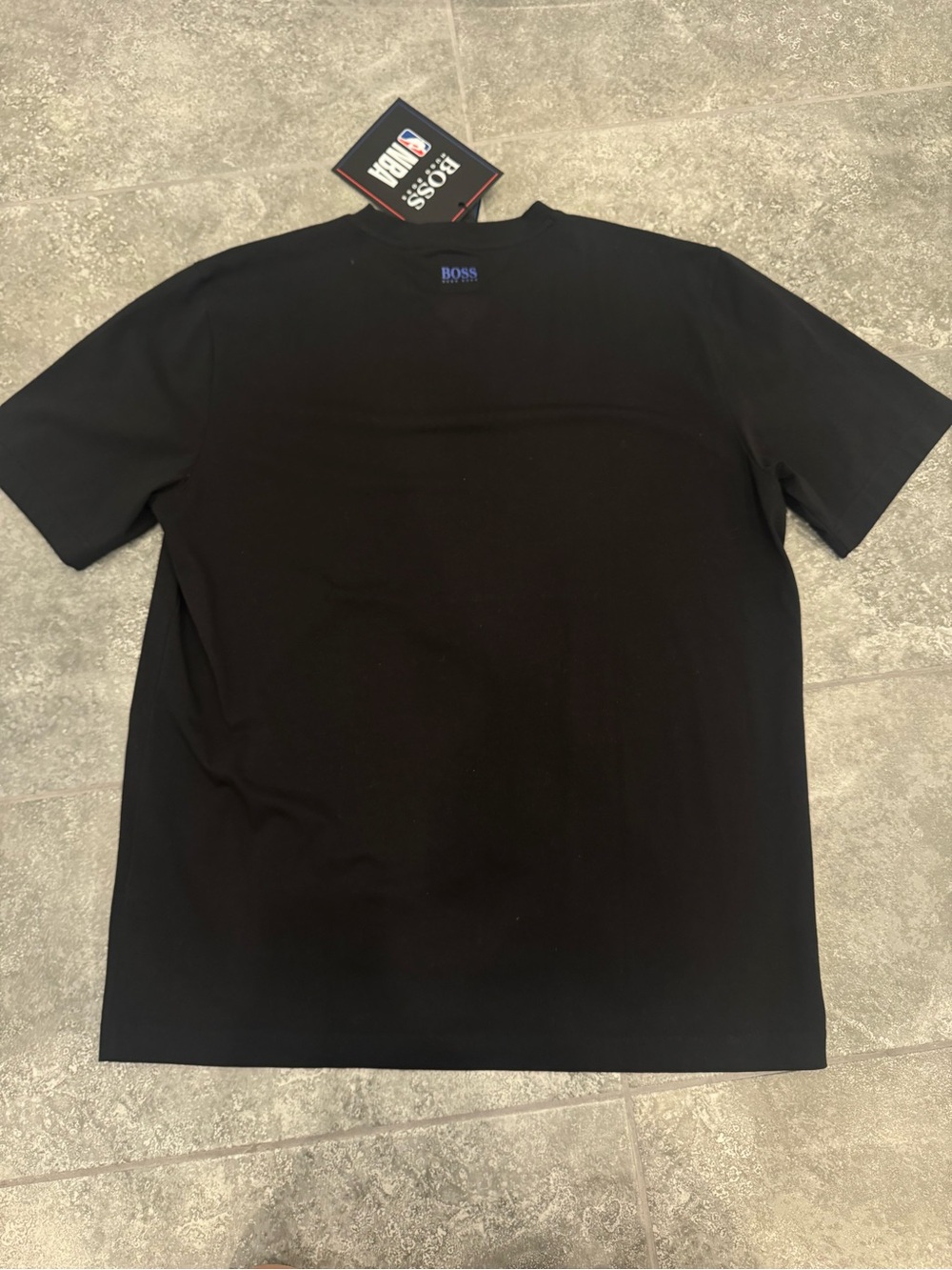 Boss Hugo Boss x NBA Knicks basketball black T-Shirt XXL NEW - Picture 7 of 8